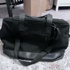 BEIS Black Weekender Bag